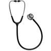 3M Classic Stethoscope Littmann Classic III Black 1-Tube 27 Inch Tube Double Sided Chestpiece, 1/ EA MON957763EA