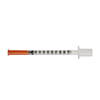 BD Insulin Syringe with Needle Ultra-Fine™ Lo-Dose™ 1 mL 27 Gauge 1/2 Inch Attached Needle NonSafety, 200/CS MON 971153CS