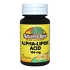 National Vitamin Company Nature's Blend Alpha Lipoic Acid Supplement ,100 mg Strength Capsules, 60 per Bottle MON976980BT