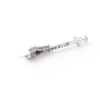 BD Insulin Syringe with Needle SafetyGlide 0.3 mL 31 Gauge 15/64 Inch Attached Needle Sliding Safety Needle, 100/BX, 4BX/CS MON 982724CS