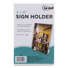 Nu Dell NuDell™ Clear Plastic Sign Holders NUD 35446