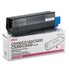Okidata Oki 42127402 High-Yield Toner (Type C6), 5000 Page-Yield, Magenta OKI 42127402