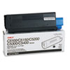Okidata Oki 42127404 High-Yield Toner (Type C6), 5000 Page-Yield, Black OKI 42127404
