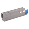 Okidata Oki 43381901 Toner (Type C8), 2000 Page-Yield, Yellow OKI 43381901