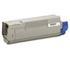 Okidata Oki 43865717 High-Yield Toner, 8000 Page-Yield, Yellow OKI 43865717