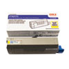 Okidata Oki 44318601 Toner, 11,500 Page-Yield, Yellow OKI 44318601