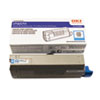 Okidata Oki 44318603 Toner, 11,500 Page-Yield, Cyan OKI 44318603