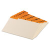 Oxford Oxford® Manila Index Card Guides with Laminated Tabs OXF 05832