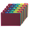 Oxford Oxford® Durable Poly A-Z Card Guides OXF 73154
