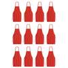 Arkwright LLC Mariposa Bib Apron 33X30 Red (12/Pack) HOSP-APRN-R-SPUN