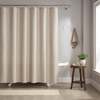 Arkwright Home Host & Home Poly Shower Curtain Set 72X72 Raindrop Almond Milk HOSP-SCSET-7272-BG