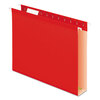 Pendaflex Pendaflex® Extra Capacity Reinforced Hanging File Folders with Box Bottom PFX4152X2RED