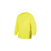 Pyramex Safety Products T-Shirt - Hi-Vis Lime Long Sleeve T-Shirt No Tape- Size Medium PYR RLTS3110NSM