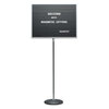 Quartet Quartet® Adjustable Single-Pedestal Magnetic Letter Board QRT7921M