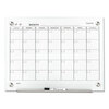 Quartet Infinity Magnetic Glass Calendar Board, 24 x 18 QRTGC2418F