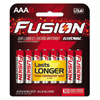 Rayovac Fusion Advanced Alkaline Batteries, AAA, 8/Pack RAY 8248TFUSK