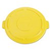 Rubbermaid Commercial Vented Round Brute® Lid RCP2645-60YEL
