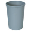Rubbermaid Commercial Untouchable® Large Plastic Round Waste Receptacle RCP 2947 GRA