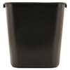 Rubbermaid Commercial Rubbermaid® Commercial Deskside Plastic Wastebasket RCP295600BK
