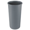 Rubbermaid Commercial Rubbermaid® Commercial Untouchable® Large Plastic Round Waste Receptacle RCP 354600GY