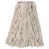 Rubbermaid Commercial Non-Launderable Premium Cut-End Cotton Wet Mop Heads RCP F116-12