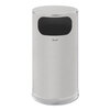 Rubbermaid Commercial Rubbermaid® Commercial European & Metallic Series Waste Receptacle with Large Side Opening RCPSO16SSSGL