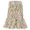 Rubbermaid Commercial Non-Launderable Economy Cut-End Cotton Wet Mop Heads RCP V116