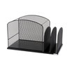 Safco Safco® Onyx™ Mesh Desktop Hanging File With Two Upright Sections SAF3259BL