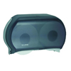 San Jamar Twin Roll Jumbo Bath Tissue Dispenser SANR4000TBK