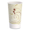 Solo SOLO® Symphony® Design Wax-Coated Paper Cold Cups SCCRP16PSYM