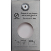 Scensible Source Locking Dispenser Stainless Steel SCSLDSS