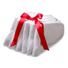 Silverts 6 Pack Of Cotton Ankle Socks For Women White SLV SV19020-SV39-OS