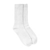 Silverts Womens & Mens Simcan® Comfort Diabetic Sock White SLVSV19110-SV39-REG