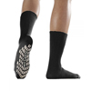 Silverts Womens / Mens Non Slip Resistant Grip Socks Black SLV SV19220-SV2-S
