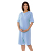 Silverts Dementia & Alzheimers Clothing Dignity Jumpsuit Mid Blue SLV SV23360-SV475-L