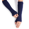 Silverts Womens and Mens Arm Warmers Protectors Cable Sweaterknit Navy SLV SV30030-SV3-OS