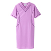 Silverts Senior Women's Adaptive Open Back Ponte Dress Lilac/Purple SLVSV311-SV582-XL