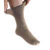 Silverts 2 Pack Of Half Crew Diabetic Socks For Men Tan SLV SV51200-SV71-OS