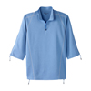 Silverts Mens Zippered Post Surgery Adaptive Recovery Top Blue Heather/Lt. Gray SLV SV609-SV2080-M