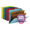 Smead Smead® 6-Section Colored Pressboard Top Tab Classification Folders with SafeSHIELD™ Coated Fastener SMD14025