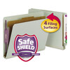 Smead Smead® Extra-Heavy Recycled End Tab Classification Folders w/SafeSHIELD™ Coated Fasteners SMD26800