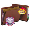 Smead Smead™ End Tab Pressboard Classification Folders With SafeSHIELD® Coated Fasteners SMD26860