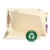 Smead Smead™ 100% Recycled Manila End Tab Fastener Folders SMD37160