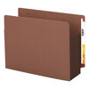 Smead Smead™ Redrope Drop-Front End Tab File Pockets with Fully Lined Colored Gussets SMD73691