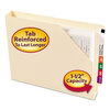 Smead Smead™ End Tab Jackets with Reinforced Tabs SMD75740