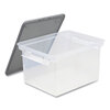 Storex Storex Tote with Locking Handles STX61530U04C