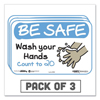 Tabbies Tabbies® BeSafe Messaging Education Wall Signs TAB 29501