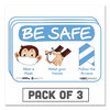 Tabbies Tabbies® BeSafe Messaging Education Wall Signs TAB 29506