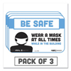 Tabbies Tabbies® BeSafe Messaging Education Wall Signs TAB 29552
