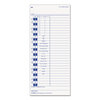 Tops TOPS™ Time Clock Cards TOP12443